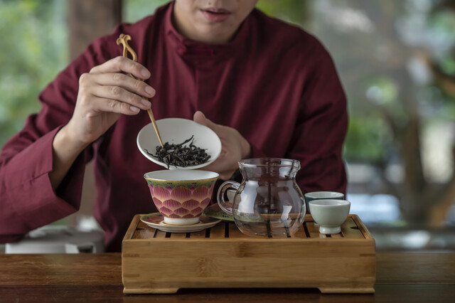 本格的な中国茶が楽しめるのも「hakubi」の魅力